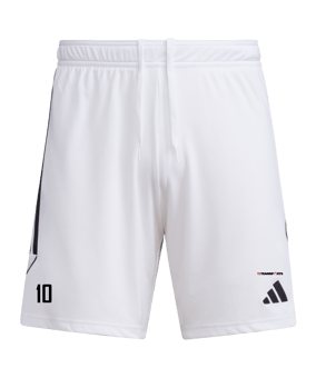 adidas Tiro 23 Short Weiss Schwarz