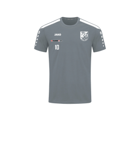 JAKO Power T-Shirt Kids Grau Weiss F840