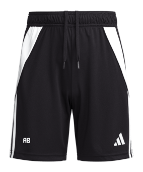 adidas Tiro 24 Short Kids Schwarz Weiss