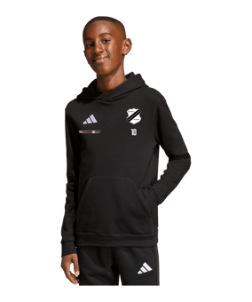 adidas Entrada 26 Hoody Kids Schwarz