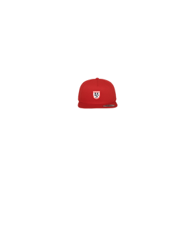 Merch 5 Panel Classic Snapback Cap Red Green  | #logo4c