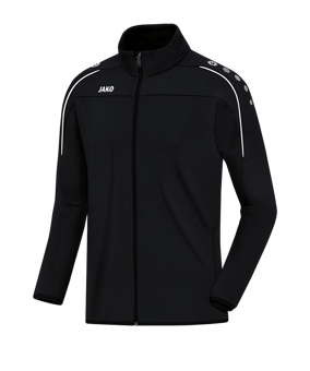 JAKO Classico Freizeitjacke Schwarz F08 - schwarz