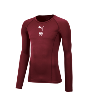 PUMA LIGA Baselayer Longsleeve Rot F09