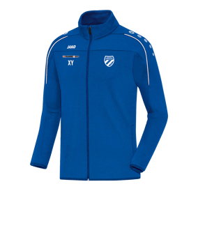 JAKO Classico Trainingsjacke Blau Weiss F04