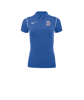 Polo Nike Park 20 femme bleu blanc F463 