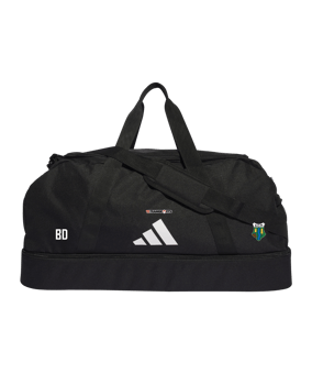 adidas Tiro League Duffel Bag Gr. L Schwarz Weiss