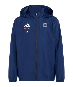 adidas Entrada 26 Jacke Kids Dunkelblau