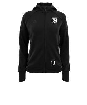 adidas Tiro 25 Travel Kapuzenjacke Damen Schwarz