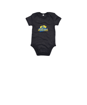 Merch Baby Body Charcoal Grey Melange