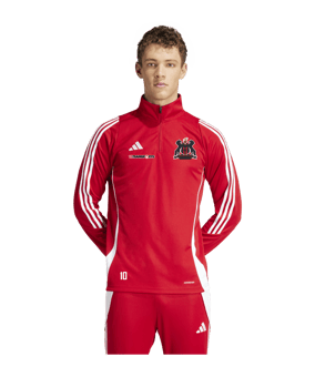 adidas Tiro 24 Trainingstop Rot Weiss
