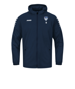 Veste tout temps JAKO équipe 2.0 bleu foncé F900 