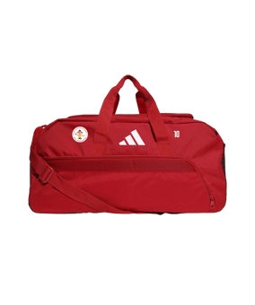 adidas Tiro League Duffel Bag Gr. M Rot Schwarz