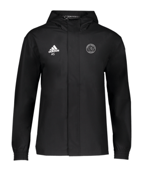 adidas Entrada 22 Allwetterjacke Schwarz