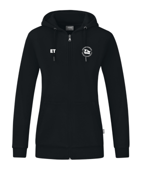 JAKO Organic Kapuzenjacke Damen Schwarz F800