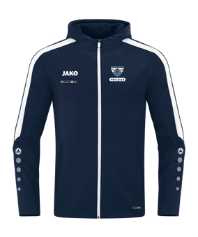 JAKO Power Kapuzenjacke Kids Blau F900