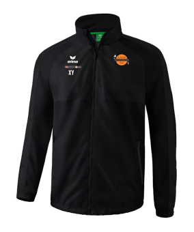 Erima Team Allwetterjacke Kids Schwarz