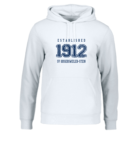 Merch Drummer 2.0 Hoody White | #established