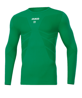 JAKO Comfort 2.0 langarm Kids Grün F06