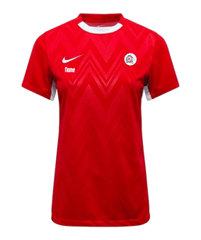 Nike Challenge V Trikot Damen Rot Weiss F657