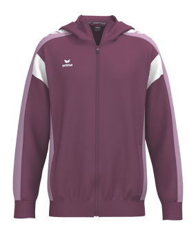 Erima Celebrate 125 Kapuzenjacke Rot Fburgundylavender - rot