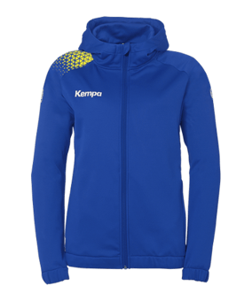 Kempa Kapuzenjacke Damen Blau F40 - blau