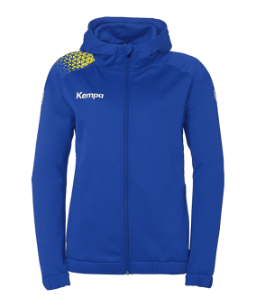 Kempa Giacca con cappuccio Donna Blu C40 - blu