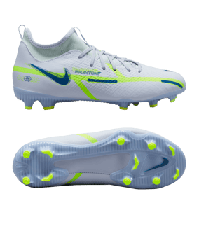 Nike Jr Phantom GT2 Progress Academy DF FG/MG Kids Grau F054 - grau