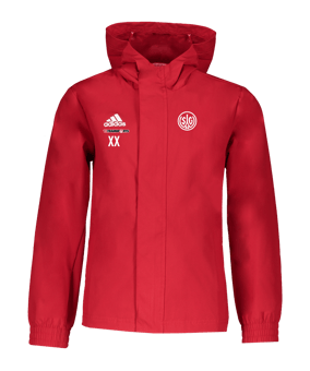 adidas Entrada 22 Allwetterjacke Kids Rot