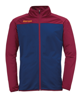 Kempa Prime Polyesterjacke Dunkelblau Rot F11 - blau