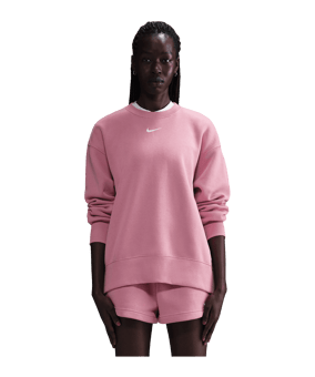 Nike Phoenix Fleece Oversized Sweatshirt Dames Roze F699 - roze