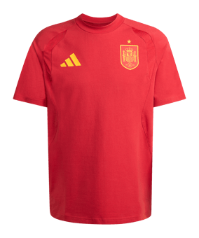 adidas Spanien Tiro Travel T-Shirt Rot - rot