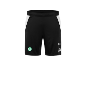 adidas Tiro 24 Trainingsshort Schwarz Weiss