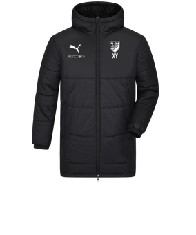 PUMA Bench Jacke Schwarz Weiss F03
