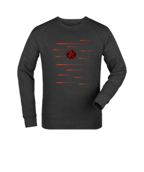 Merch Roller Sweatshirt Dark Heather Grey | #lines