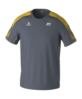 Erima Evo Star T-Shirt Grau Fslategreygelb