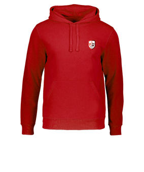 Merch Drummer 2.0 Hoody Red | #justlogo4c