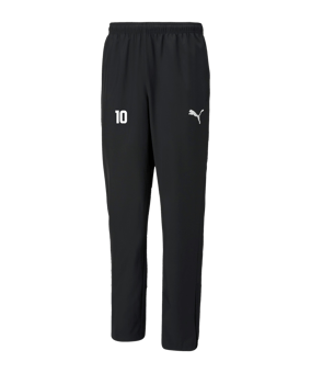 PUMA teamRISE Sideline Trainingshose Schwarz F03