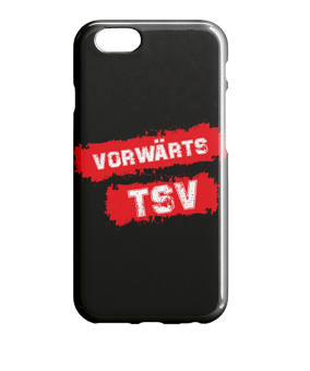 TSV Schopfloch Iphone Case Vorwärts R Schwarz - schwarz