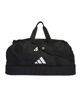adidas Tiro League Duffel Bag Gr. L Schwarz Weiss
