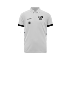 Nike Academy 25 Polo Kids Weiss F100