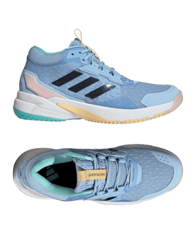 adidas Crazyflight 6 Mid Damen Blau - blau