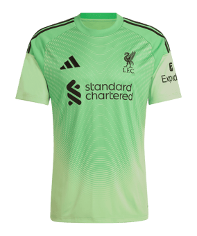 adidas FC Liverpool Torwarttrikot 2025/2026 Grün - gruen