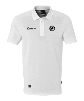 Kempa Polo Weiß F16