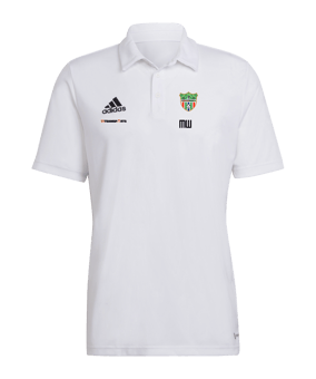 adidas Entrada 22 Poloshirt Weiss