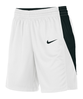 Nike Team Basketball Stock Short Damen Weiss F100 - weiss