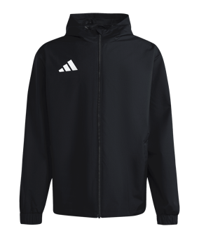 adidas Entrada 26 Regenjacke Schwarz - schwarz