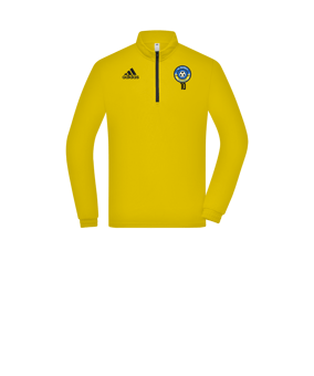 Sweatshirt adidas Entrada 22 Demi-Zip enfants jaune