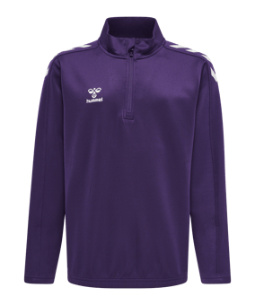 Hummel hmlCore XK HalfZip sweatshirt kids F3332 - paars
