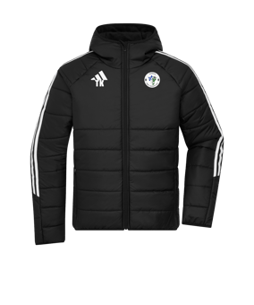 adidas Tiro 24 Winterjacke Schwarz Weiss