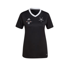 adidas Entrada 22 Trikot Damen Schwarz Weiss